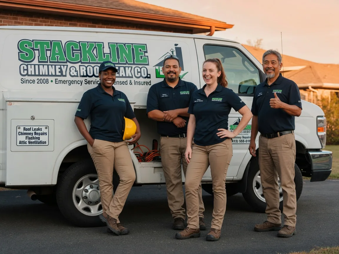 Chimney flashing repair company in Gibson Island, MD